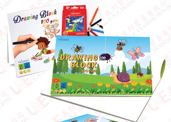 WRITEDOWN DRAWING BLOCK (B4) 100G